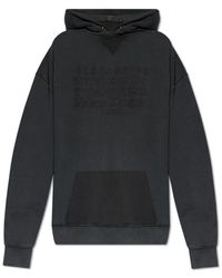 Maison Margiela - Hoodie With Logo - Lyst
