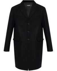 DSquared² - Wool Coat - Lyst