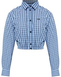 Vetements - Short Plaid Shirt - Lyst