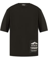 DSquared² - T-Shirt With Logo Patch - Lyst