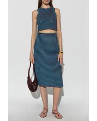 Alaïa - Skirt With Side Slits - Lyst