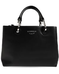 Emporio Armani - Leather Handbag - Lyst