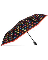 Moschino - Folding Umbrella With Colorful Print - Lyst