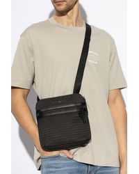 Emporio Armani - Shoulder Bag With Monogram - Lyst
