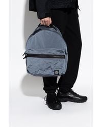 Stone Island - Backpack With Logo Patch - Lyst