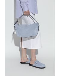Moschino - Suede Shoulder Bag - Lyst