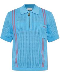 Versace - Polo With Pocket - Lyst