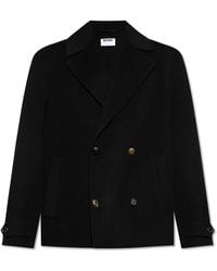 Moschino - Wool Coat - Lyst