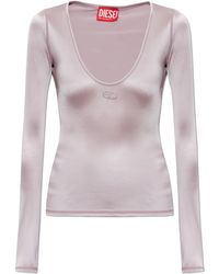 DIESEL - Top "T-Elphin-Ls" - Lyst