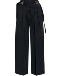 The Attico - Wool Trousers - Lyst
