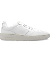 Veja - V-90 Low-Top Leather Sneakers - Lyst