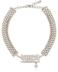 DSquared² - Choker With Logo - Lyst