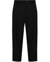 Dolce & Gabbana - Pleated Wool Trousers - Lyst