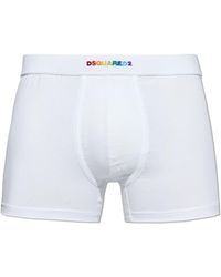 DSquared² - Cotton Boxers With Logo - Lyst