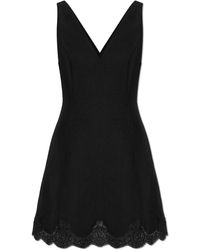 Valentino Garavani - Dress With Lace Trim - Lyst
