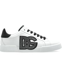 Dolce & Gabbana - Sports Shoes With Appliqué - Lyst
