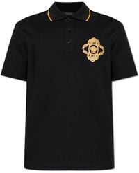 Versace - Polo With The Head Of Medusa - Lyst