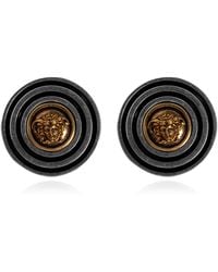 Versace - Brass Earrings With Medusa Head - Lyst