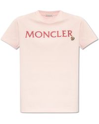 Moncler - T-shirt With Logo, - Lyst