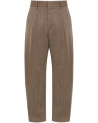 Studio Nicholson - Wool Trousers 'Fume' - Lyst