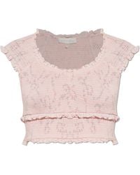 LoveShackFancy - Top "Cambron" - Lyst