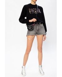 Diesel denim shorts womens Clearance