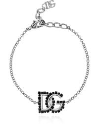 Dolce & Gabbana - Bracelet With A Logo-Shaped Pendant - Lyst