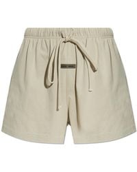 Fear Of God - Shorts With Logo Patch - Lyst