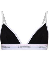 DSquared² - Bra With Logo - Lyst