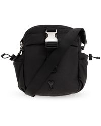 Ami Paris - Shoulder Bag With Logo, - Lyst
