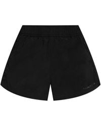 T By Alexander Wang - Shorts With Printed Logo - Lyst