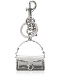COACH - Brass Keychain - Lyst