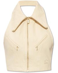 adidas Originals - Short Denim Vest, - Lyst
