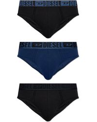 DIESEL - Three-Pack Of Briefs 'Umbr-Andrethreepack' - Lyst