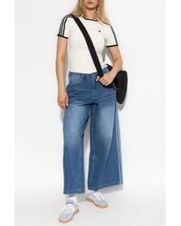 adidas Originals - Wide-Leg Jeans - Lyst
