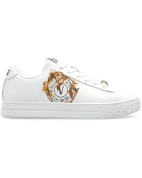 Versace Jeans Couture - Sports Shoes With Printed Logo, - Lyst