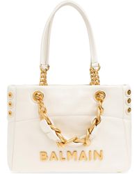 Balmain - Bag 1945 Small Type Shopper - Lyst