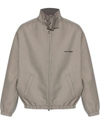 Courreges - Jacket With Houndstooth Pattern - Lyst