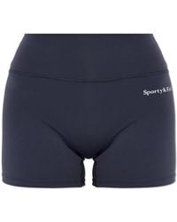 Sporty & Rich - Short Leggings From The "Yoga Retreat" Collection - Lyst