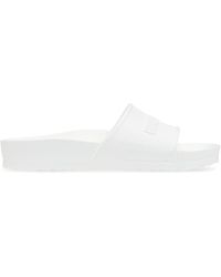 Birkenstock - Barbados Slides With Logo - Lyst