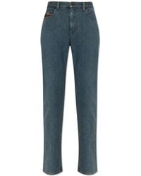 Burberry - 'Dalia' Straight Jeans - Lyst