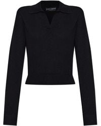 Dolce & Gabbana - Cashmere Polo - Lyst