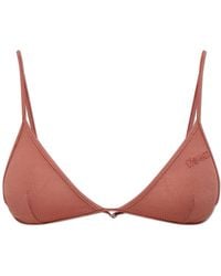 DSquared² - Bra With Embroidered Logo - Lyst