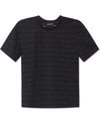 Emporio Armani - Cotton T-shirt, - Lyst
