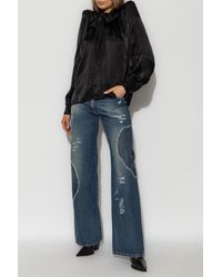 Vetements - Shirt With Shoulder Pads - Lyst
