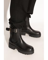 Givenchy - Ankle Boots With Logo - Lyst