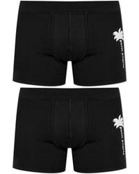 Palm Angels - Two-Pack Of Boxers With Logo - Lyst