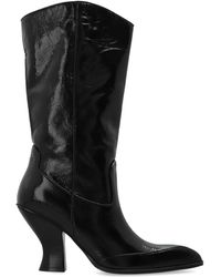 DIESEL - Heeled Boots 'D-Luffy-75-Tube' - Lyst