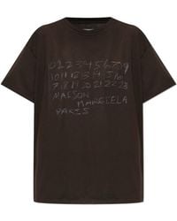 Maison Margiela - T-Shirt With Logo - Lyst