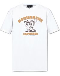 DSquared² - T-Shirt With Logo - Lyst